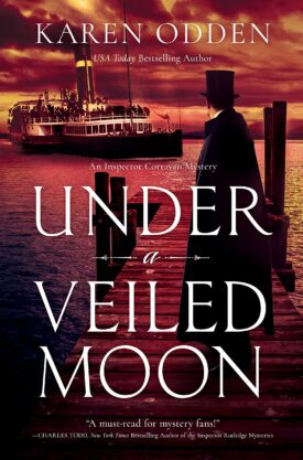 #BlogTour #Excerpt Under a Veiled Moon by Karen Odden @Karen_Odden @CrookedLaneBks @Austenprose #UnderaVeiledMoon #InspectorCorravanMystery #KarenOdden #HistoricalMystery #VictorianMystery #DetectiveMystery #NewBooks #Booktwitter #BookTour #AustenprosePR